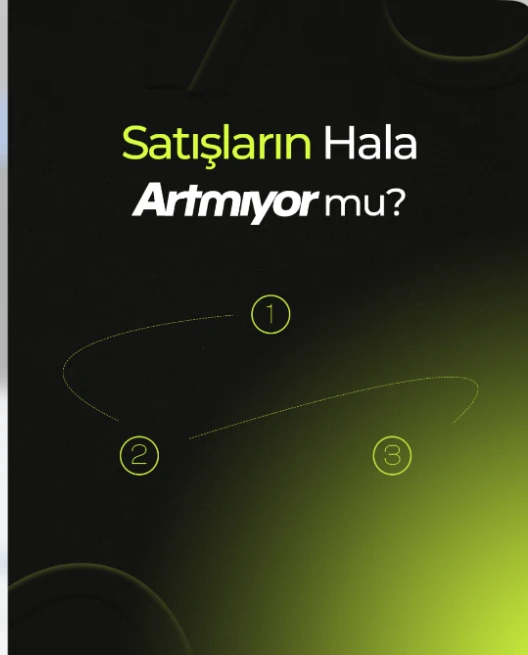 Satış hizmetleri için tipografik sosyal medya tasarımı